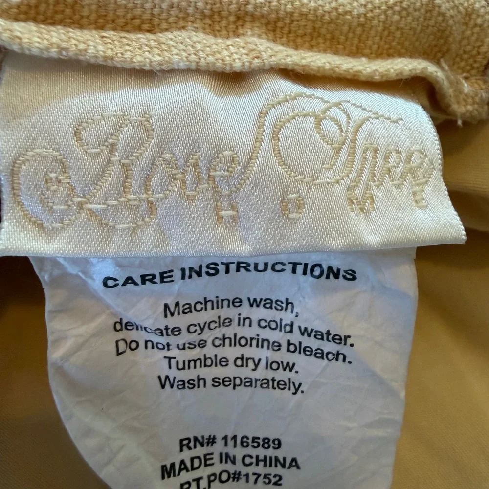 Rose Tree Home Wellington Floral Cotton Comforter Yellow Red Botanical Jacquard